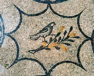 Detail of Floor of the Early Christian Basilica of Aquileia, Udine